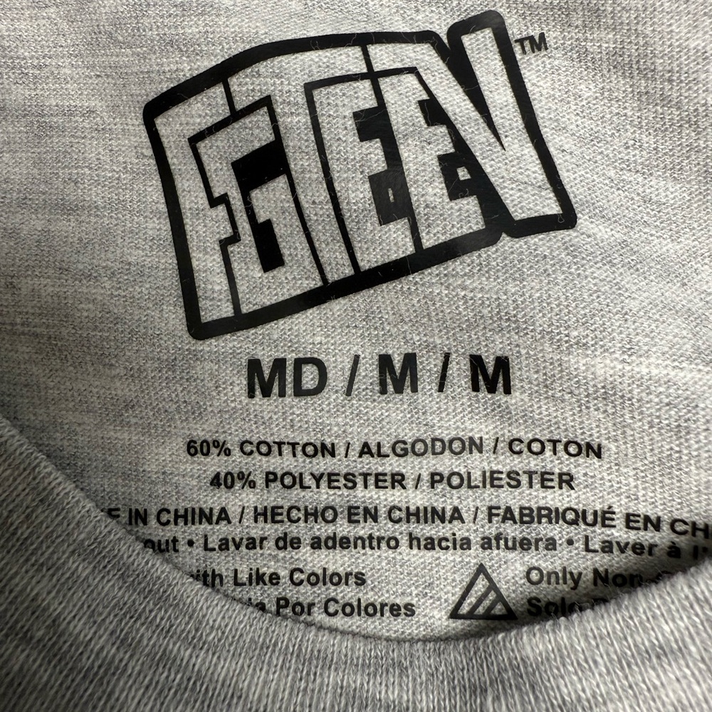 Kids FGTEEV Gray Long Sleeve Shirt NWT sizes small -xlarge - Picture 4 of 5